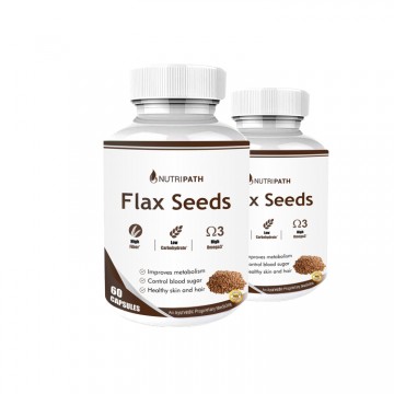 Nutripath Flax Seed Extract- 2 Bottle 